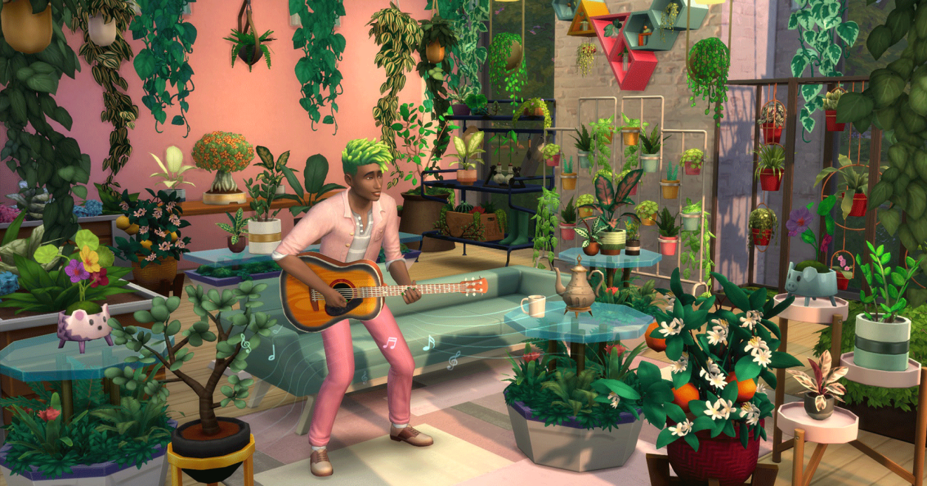 The Sims 4 Blooming Rooms Kit