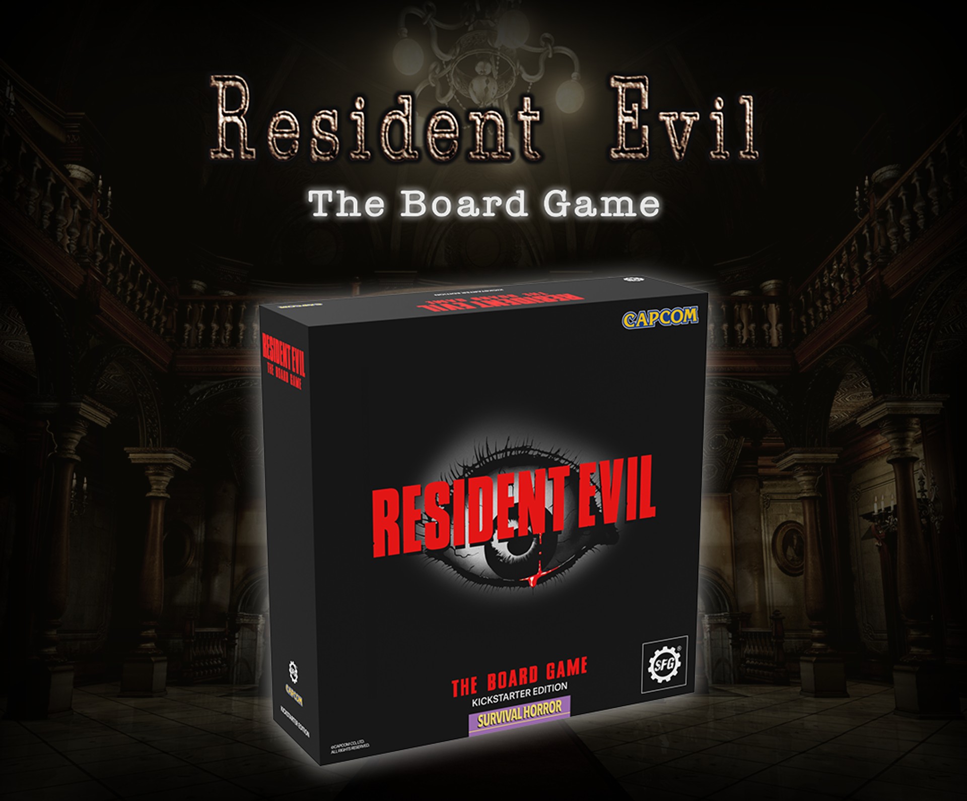 Resident Evil กลับมาอีกครั้งในรูปแบบบอร์ดเกม