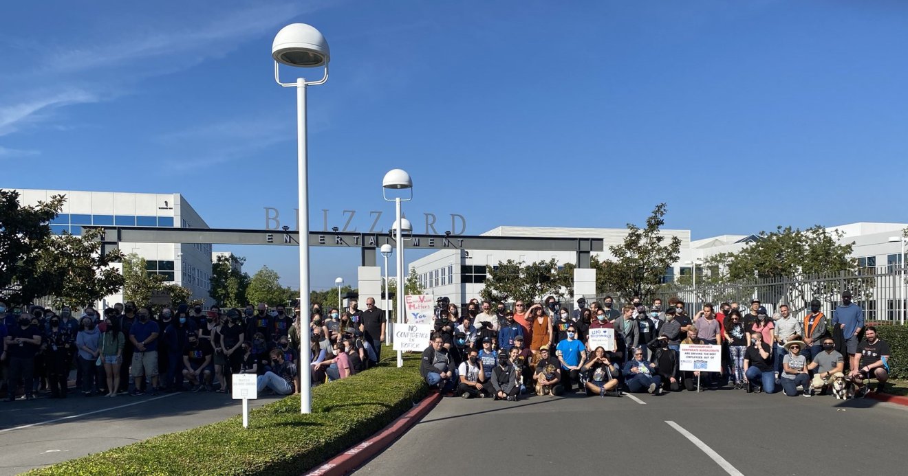 พนักงาน Activision Blizzard นับร้อยคนพร้อมใจกันผละงานเพื่อประท้วงบริษัท