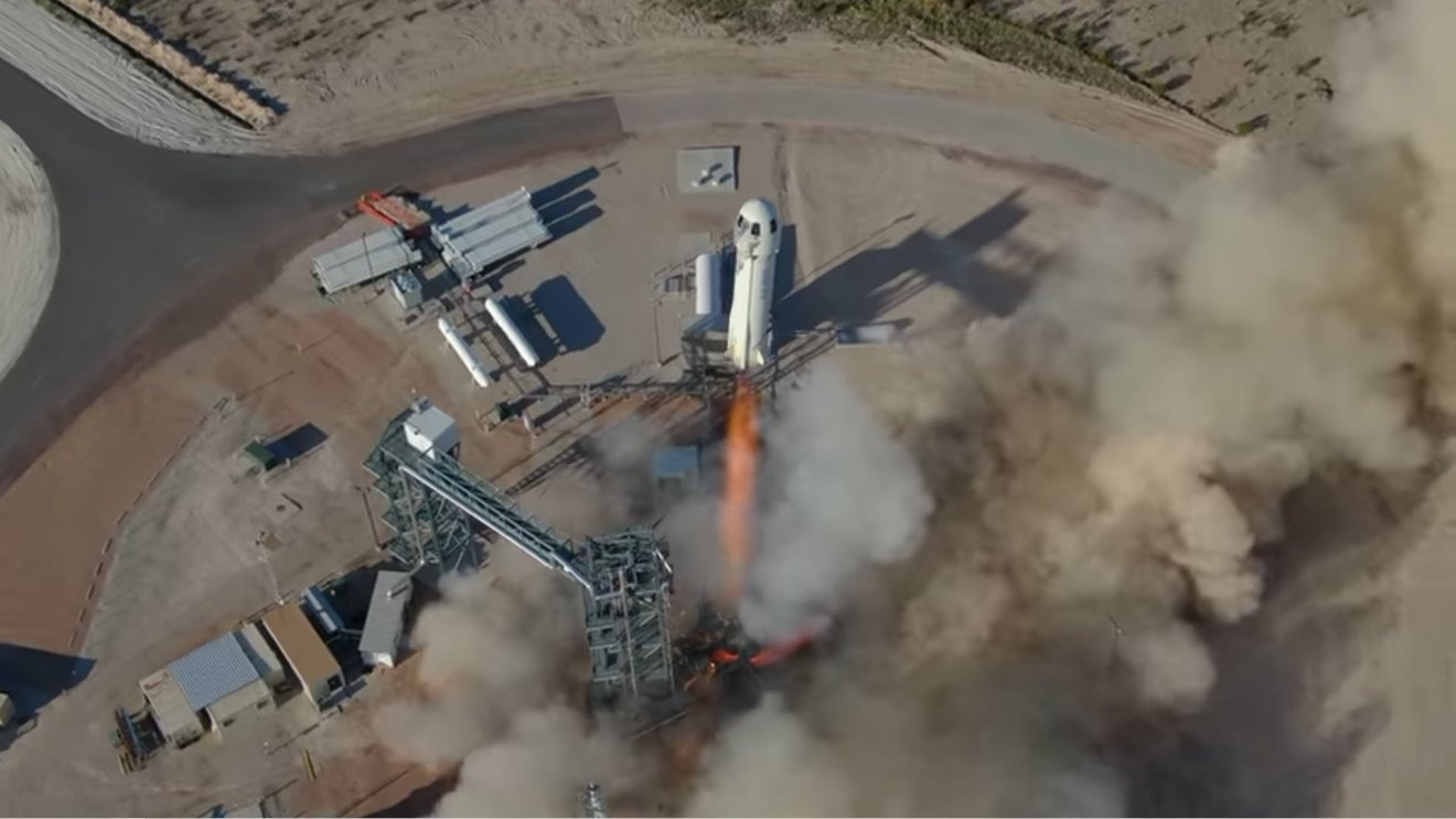 Blue Origin เปิดตัว 6 ผู้โดยสารของเที่ยวบินท่องขอบอวกาศ New Shepard 19 ใน 9 ธ.ค.