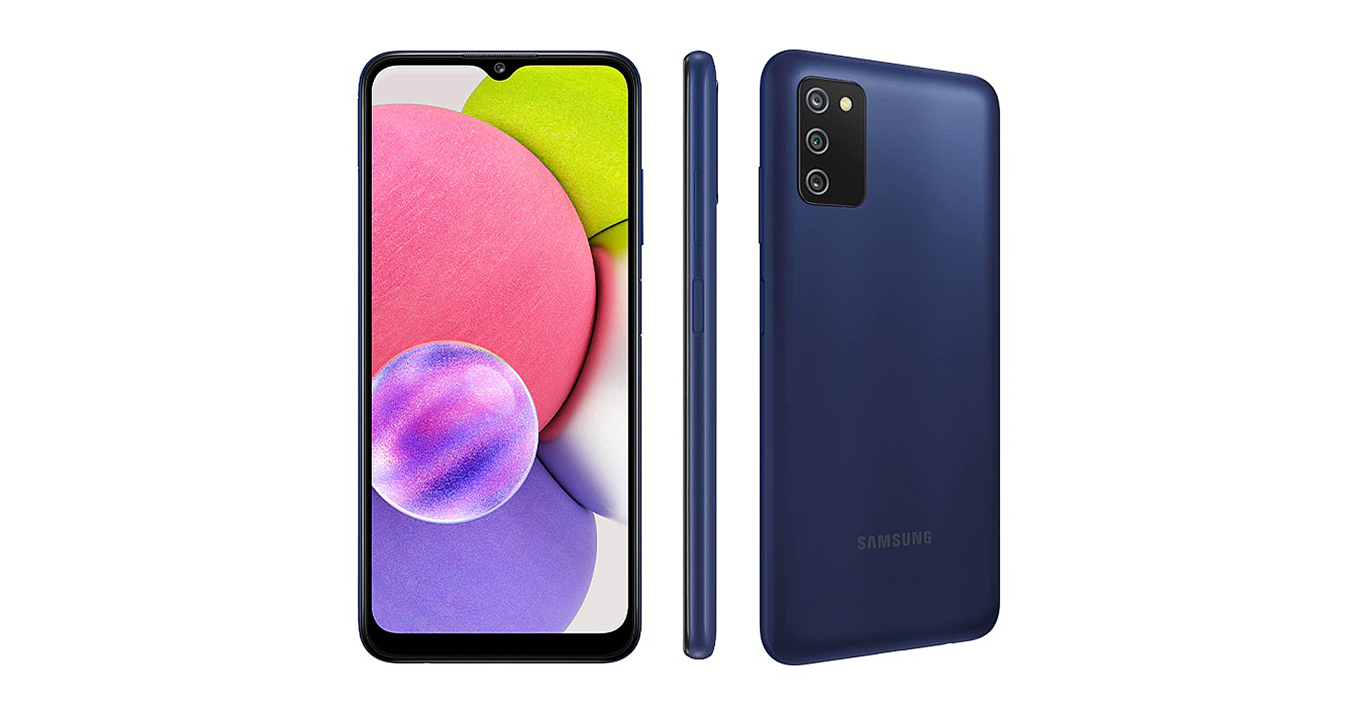 เปิดตัวรุ่นเล็ก Samsung Galaxy A03 : กล้อง 48 ล้านพิกเซล, แบต 5,000 mAh