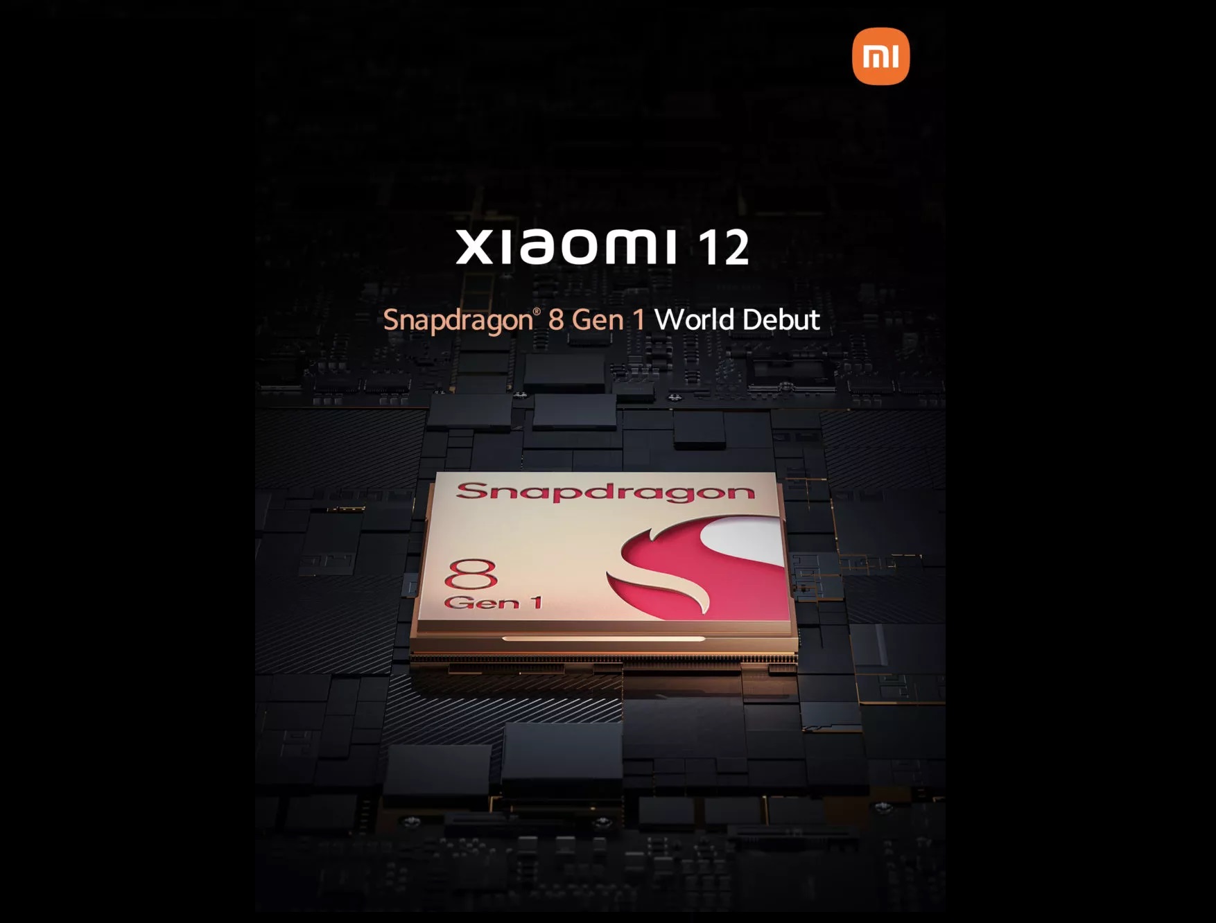 Xiaomi 12 จะเป็นสมาร์ตโฟนรุ่นแรกที่ได้ใช้ชิป Snapdragon 8 Gen 1