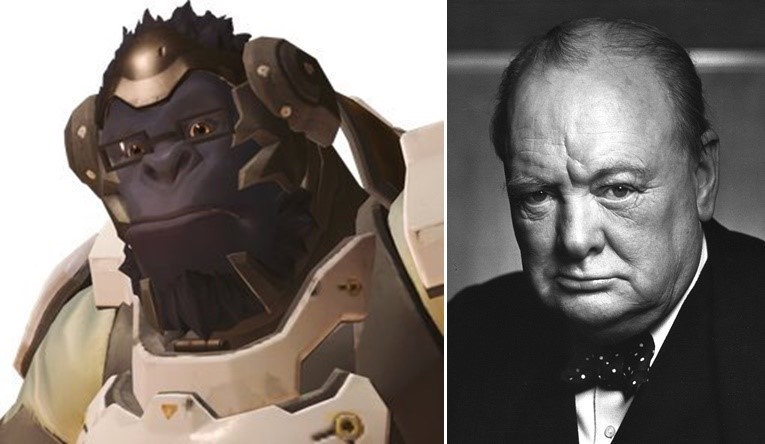 Overwatch 
Winston Churchill