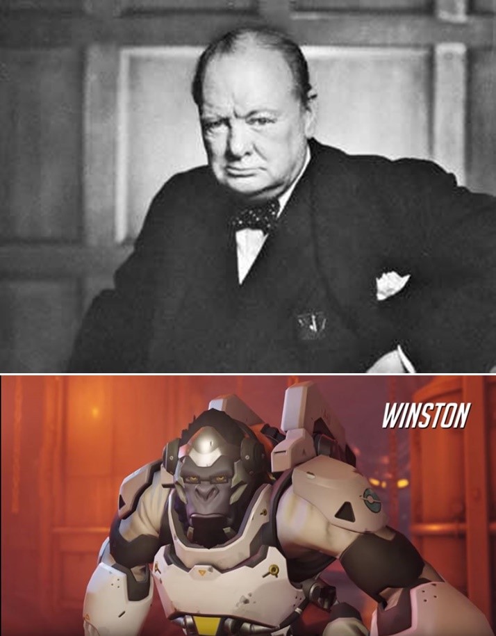 Overwatch 
Winston Churchill