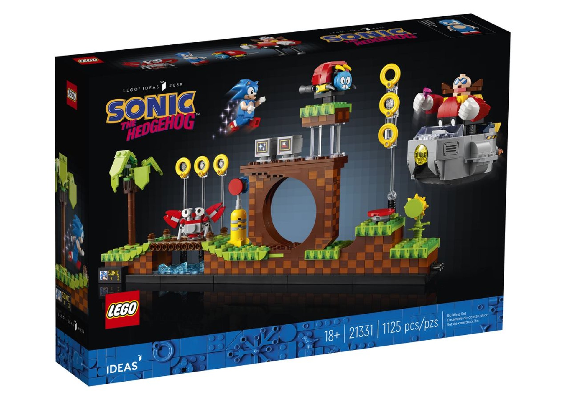 LEGO จับแม่นสายฟ้ามาเป็นตัวต่อในชุด LEGO Ideas Sonic the Hedgehog Green Hill Zone