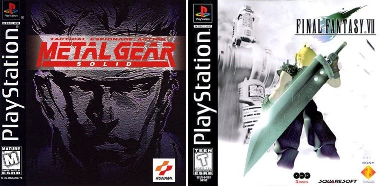 Final Fantasy 7
Metal Gear Solid 