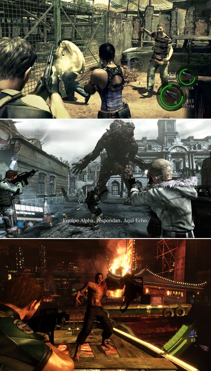 Resident Evil 5
Resident Evil 6