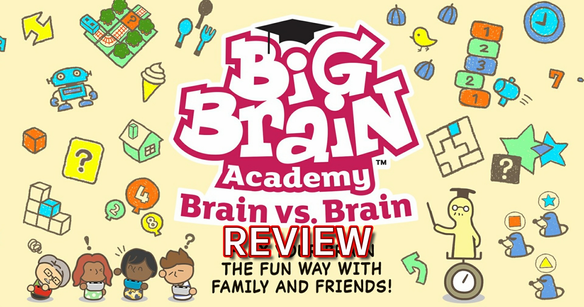 รีวิวเกม Big Brain Academy Brain vs. Brain เกมฝึกสมองในตำนานกลับมาบน Switch