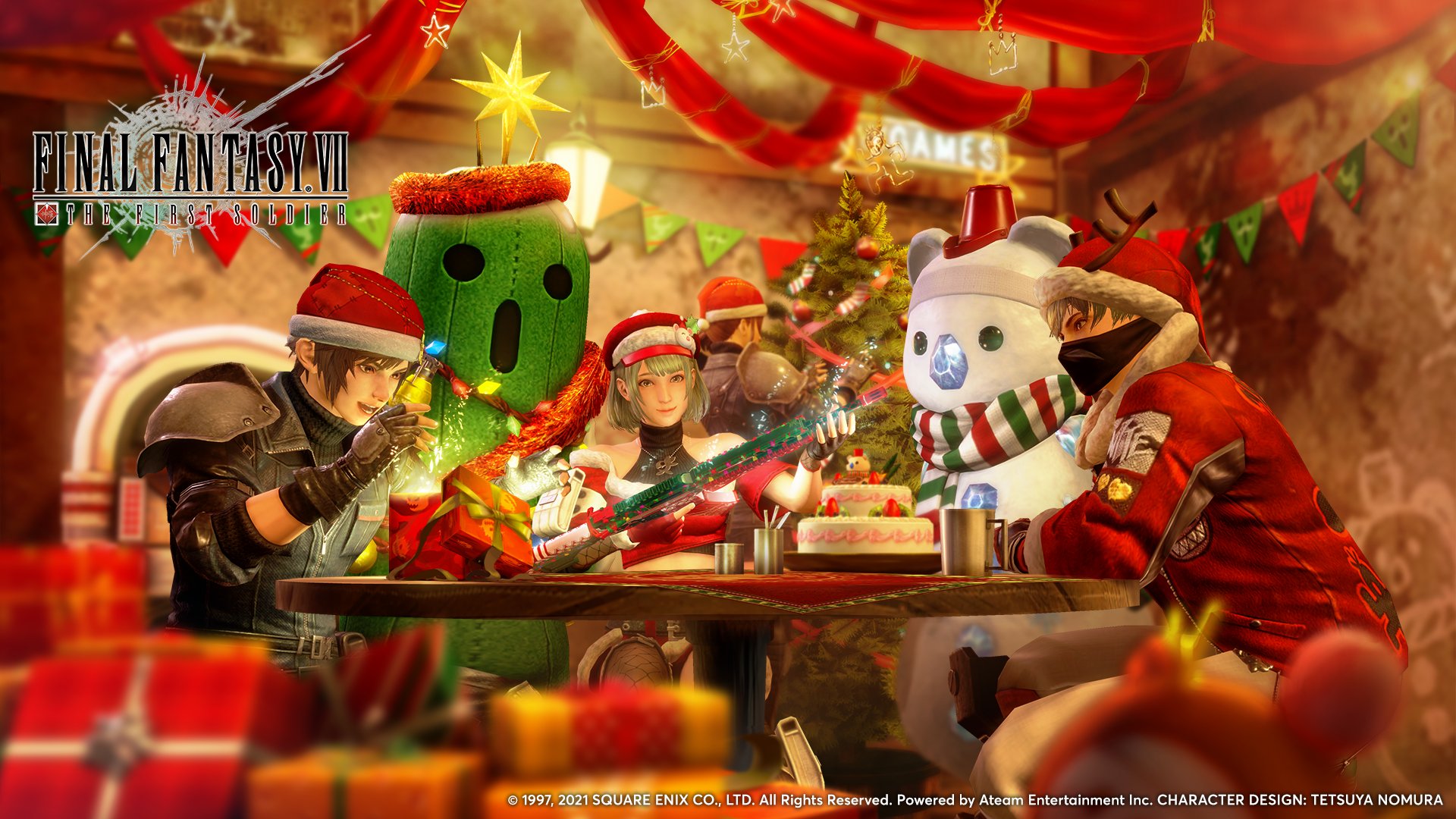 Final Fantasy VII: The First Soldier เตรียมจัด Holiday Event 8 ธ.ค. นี้