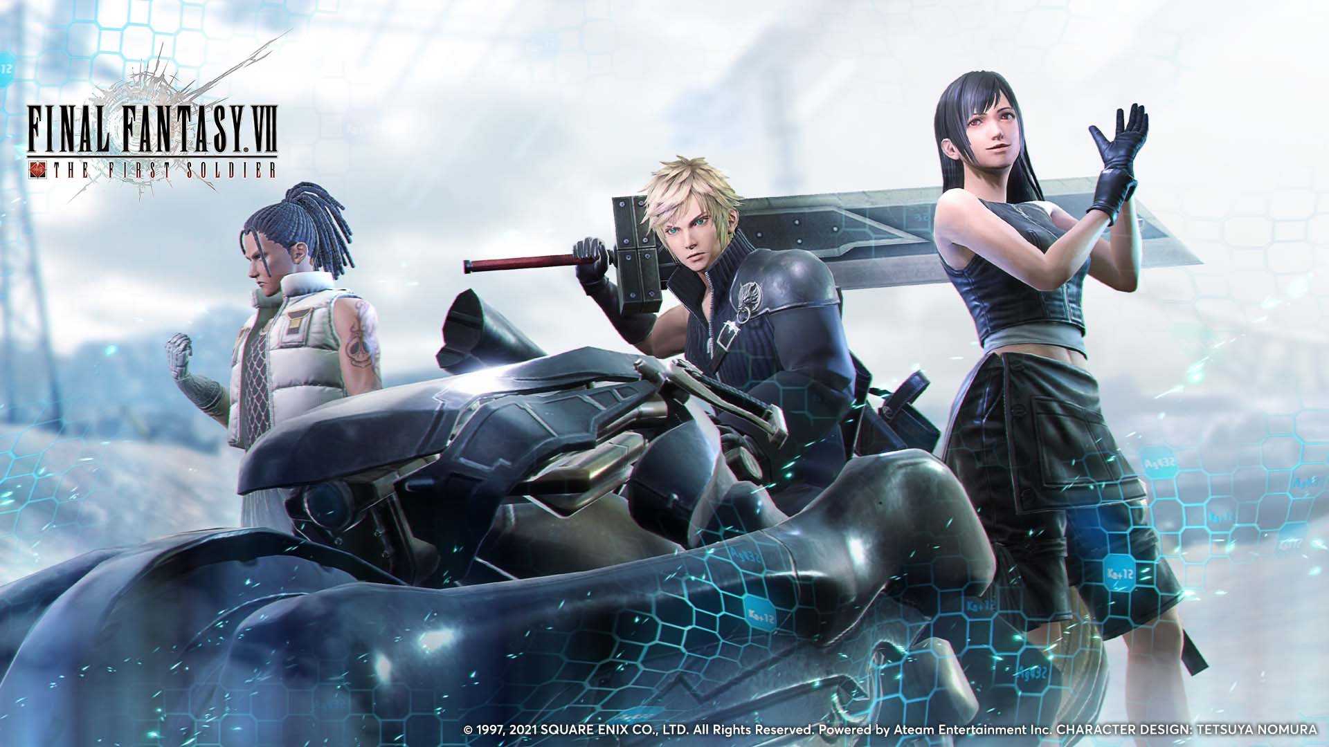 Final Fantasy VII: The First Soldier เพิ่มชุดตัวละครจาก Final Fantasy VII: Advent Children