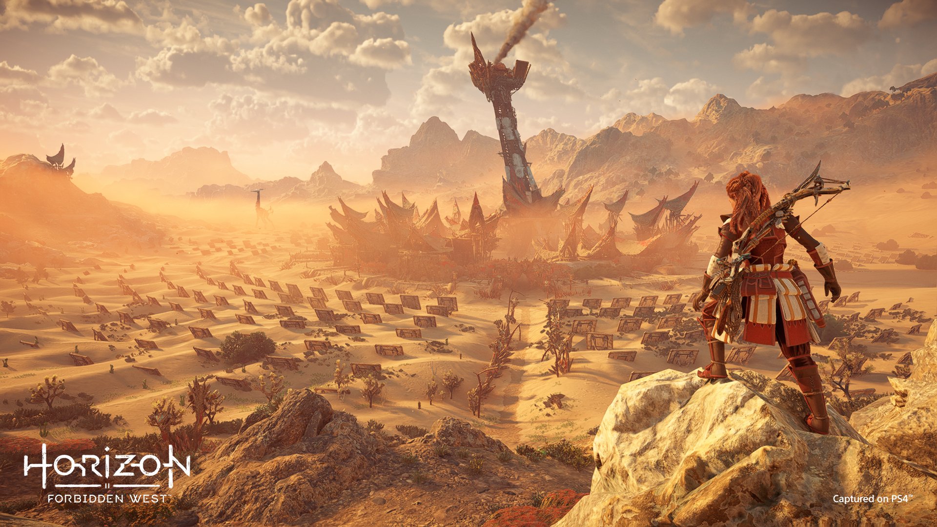 ชมภาพสกรีนช็อตแรกของ Horizon Forbidden West เวอร์ชัน PS4