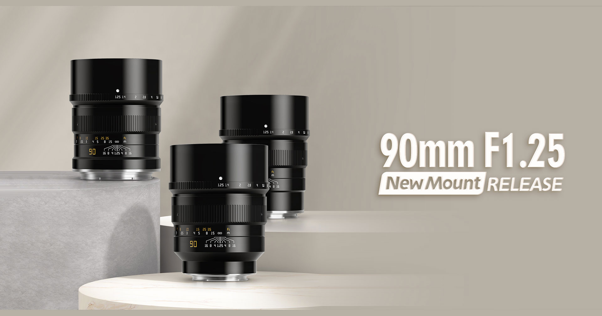 เปิดตัว TTArtisan 90mm F/1.25 ในเมาท์ใหม่ สำหรับกล้องมิเรอร์เลส