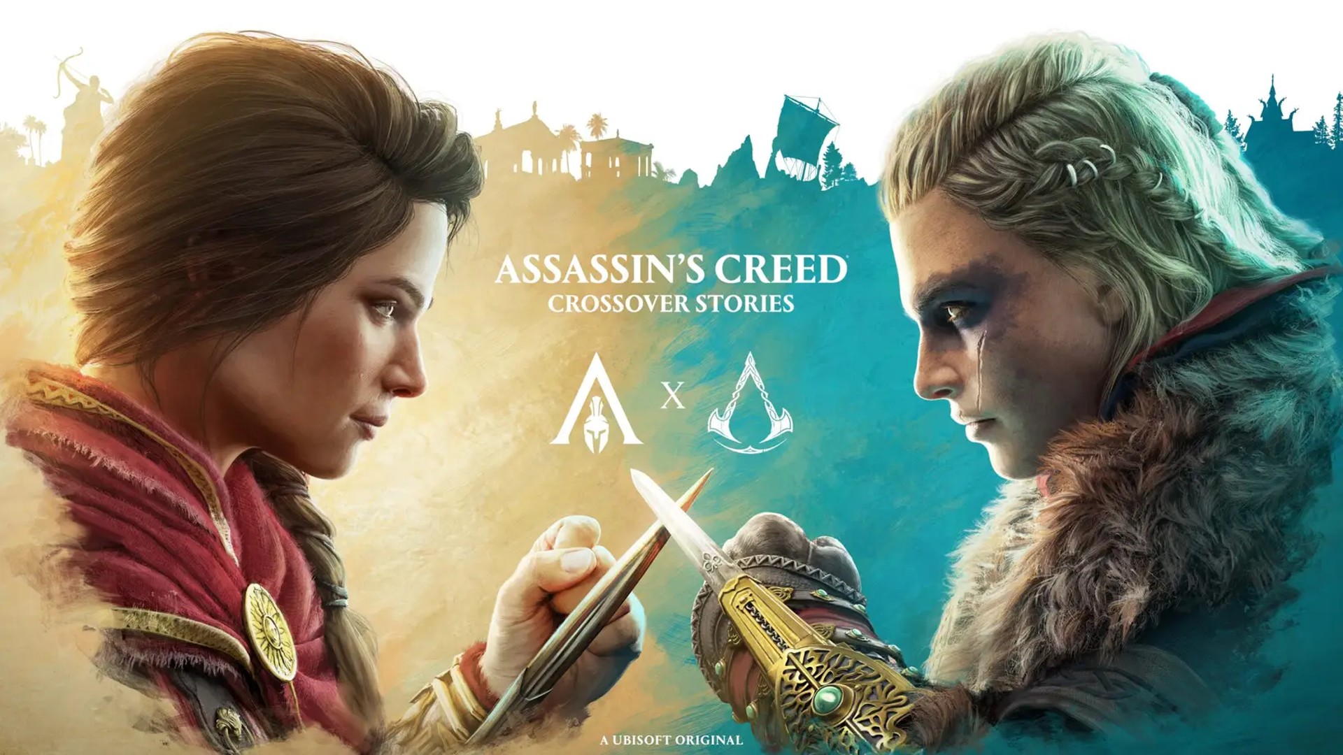Kassandra พบ Eivor ในอัปเดตใหม่ Assassin’s Creed Crossover Stories
