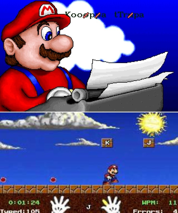 Mario Teaches Typing