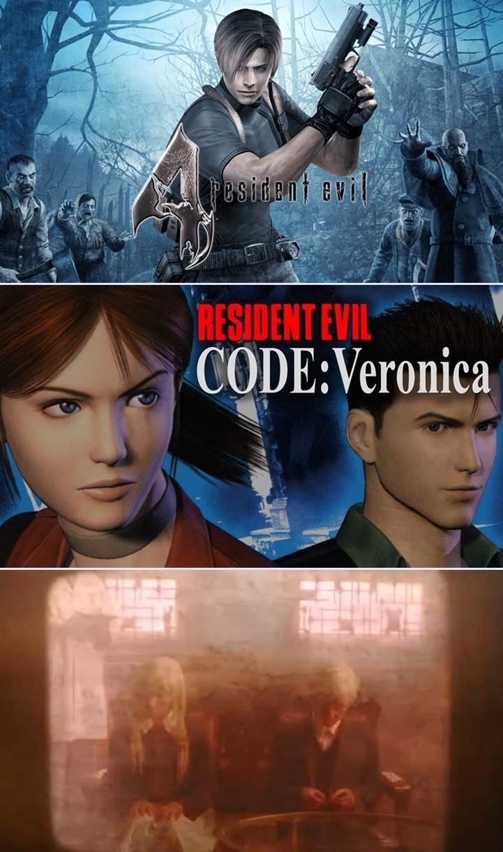 Resident Evil 4
Resident Evil  Code Veronica
resident evil welcome to raccoon city