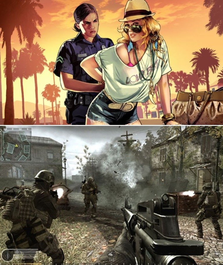 GTA V
Call of Duty