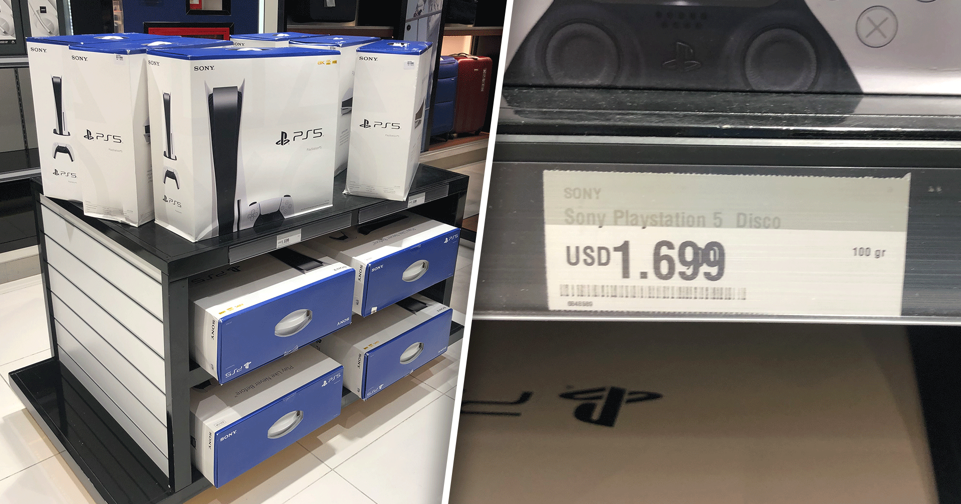 PS5 ถูกพบวางจำหน่ายหน้าร้าน Duty Free ของสนามบินอาร์เจนติน่า ‘เกือบ 60,000 บาท’