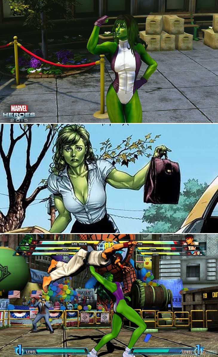 She-Hulk
Marvel vs. Capcom Infinite