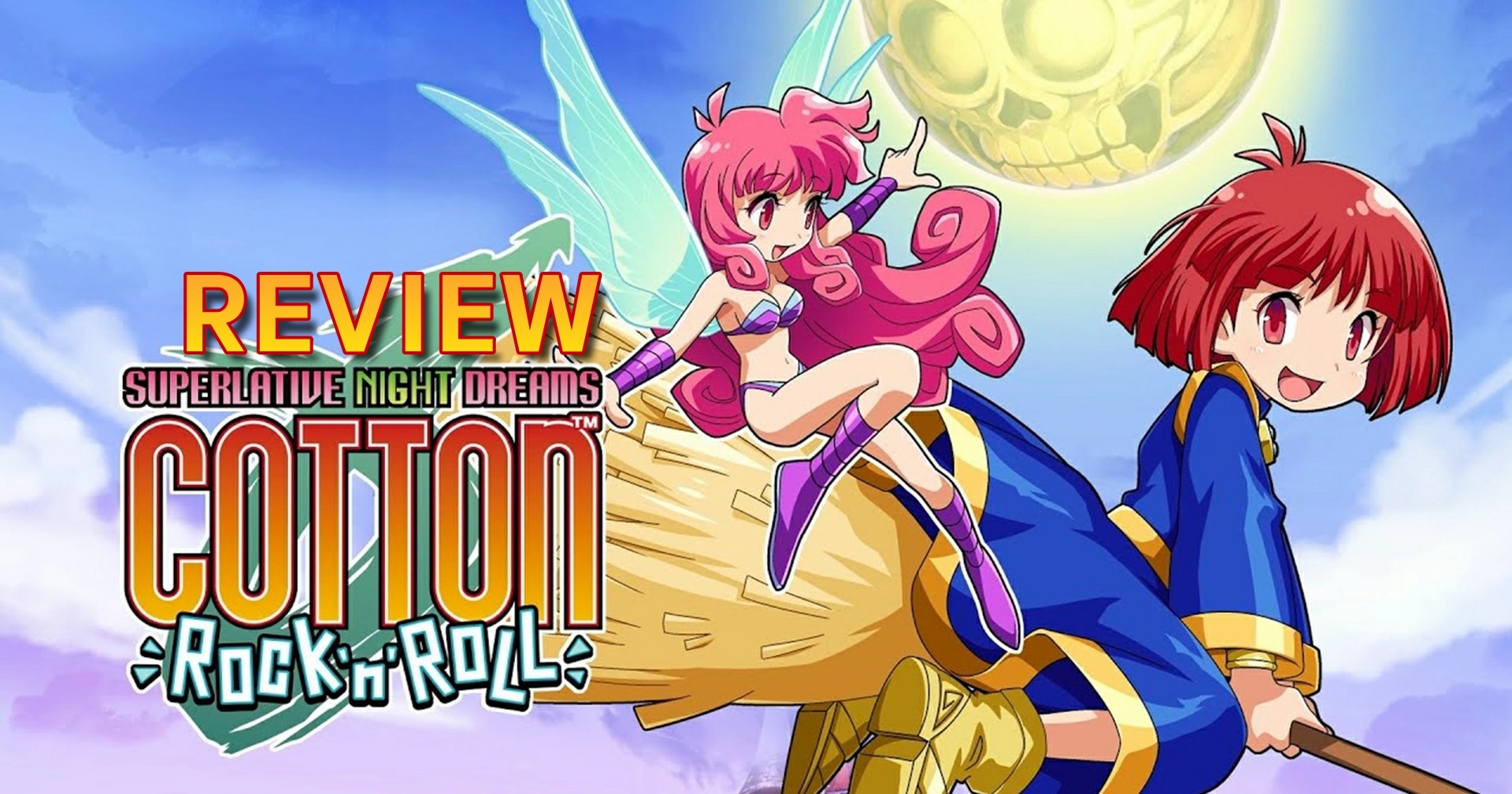 รีวิวเกม Cotton Rock and Roll เกมยิงแม่มดตะลุยอวกาศ