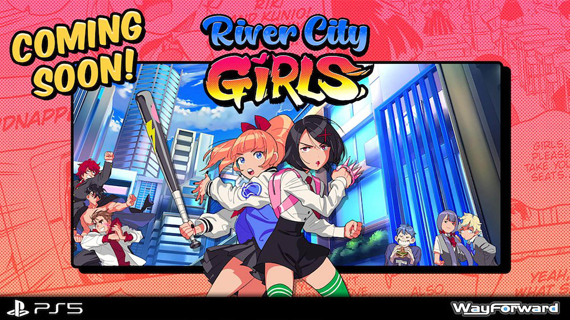 River City Girls จะวางจำหน่ายบน PS5 ในเดือนมกราคมนี้