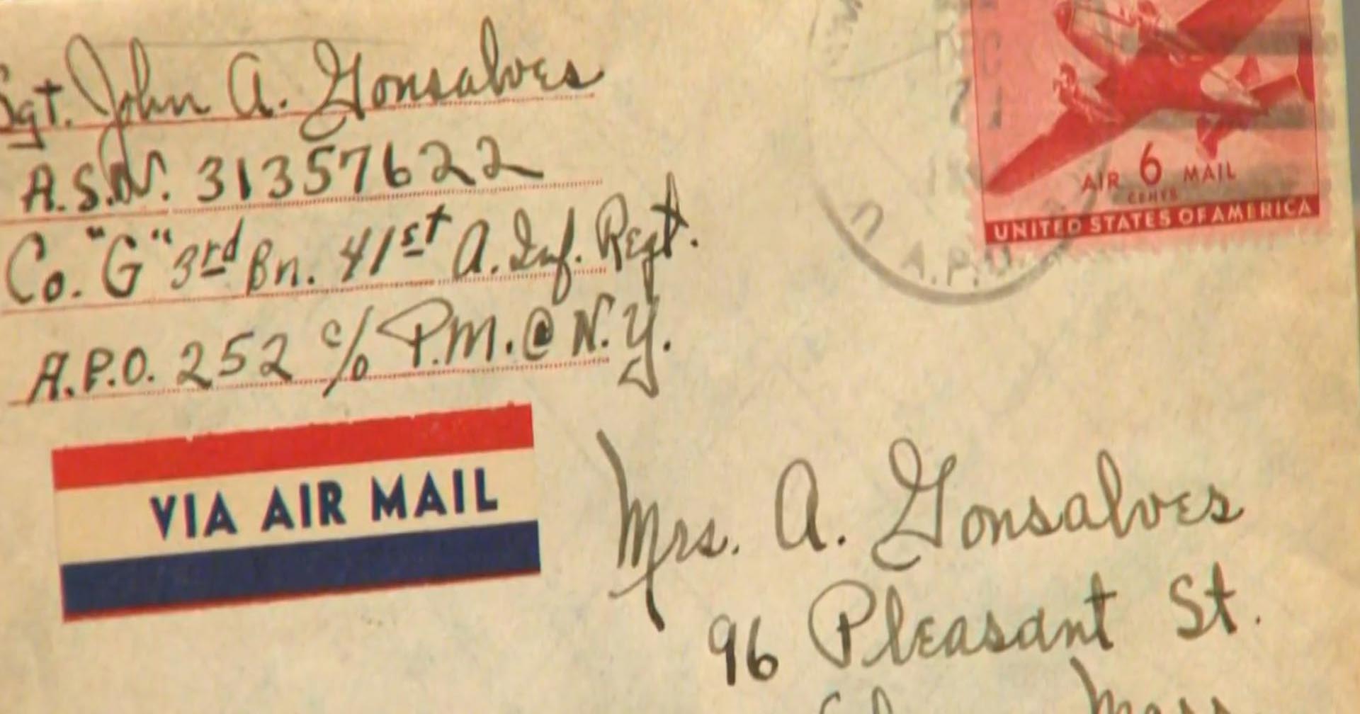 จดหมายสมัยสงครามโลกครั้งที่ 2 ส่งถึงมือภรรยาของผู้เขียนหลังผ่านไปนานถึง 76 ปี