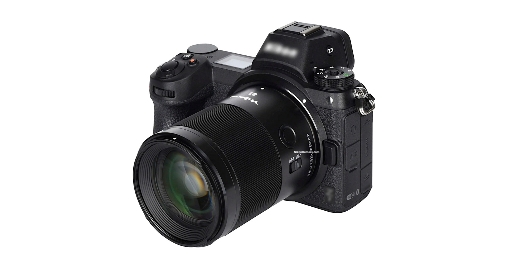 หลุดภาพแรก! Yongnuo 85mm สำหรับกล้อง Nikon Z-mount