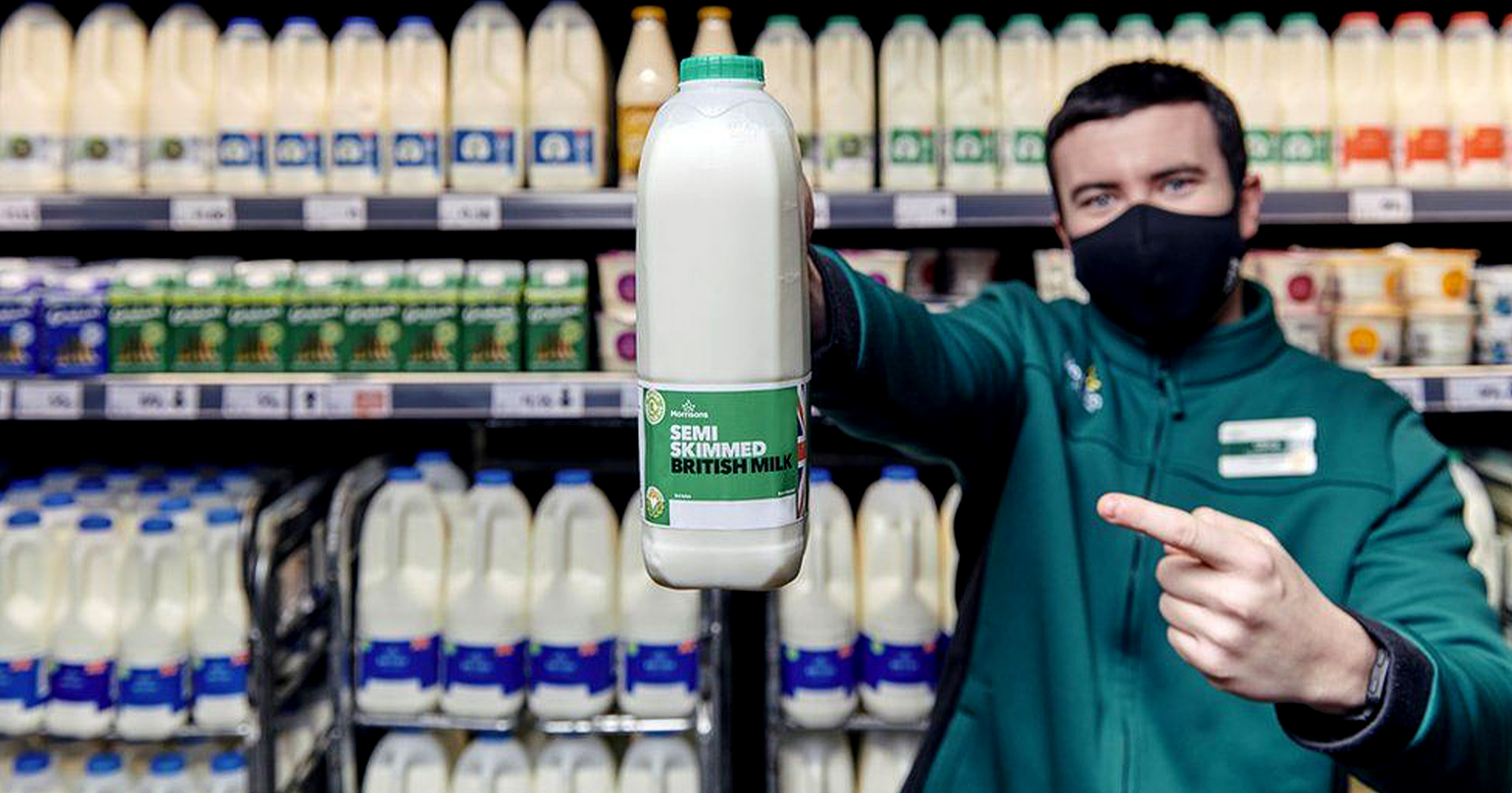 ซูเปอร์มาร์เก็ต Morrisons ในสหราชอาณาจักร ยกเลิกการติดวันหมดอายุบนผลิตภัณฑ์นม เพื่อลดการเสียเปล่า