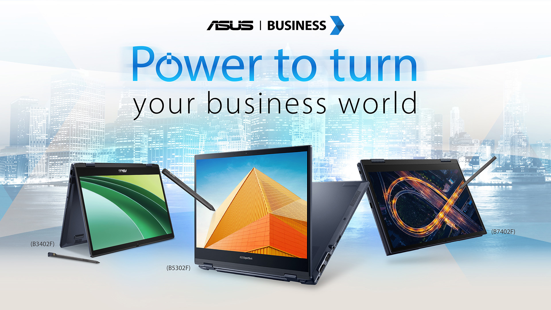 ASUS เปิดตัว ExpertBook B3 Flip / B5 OLED และ B7 Flip โน้ตบุ๊กพรีเมียมกลุ่มคอมเมอร์เชียล