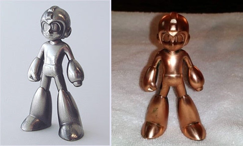 Rockman/Megaman 20th Anniversary Metal Statue