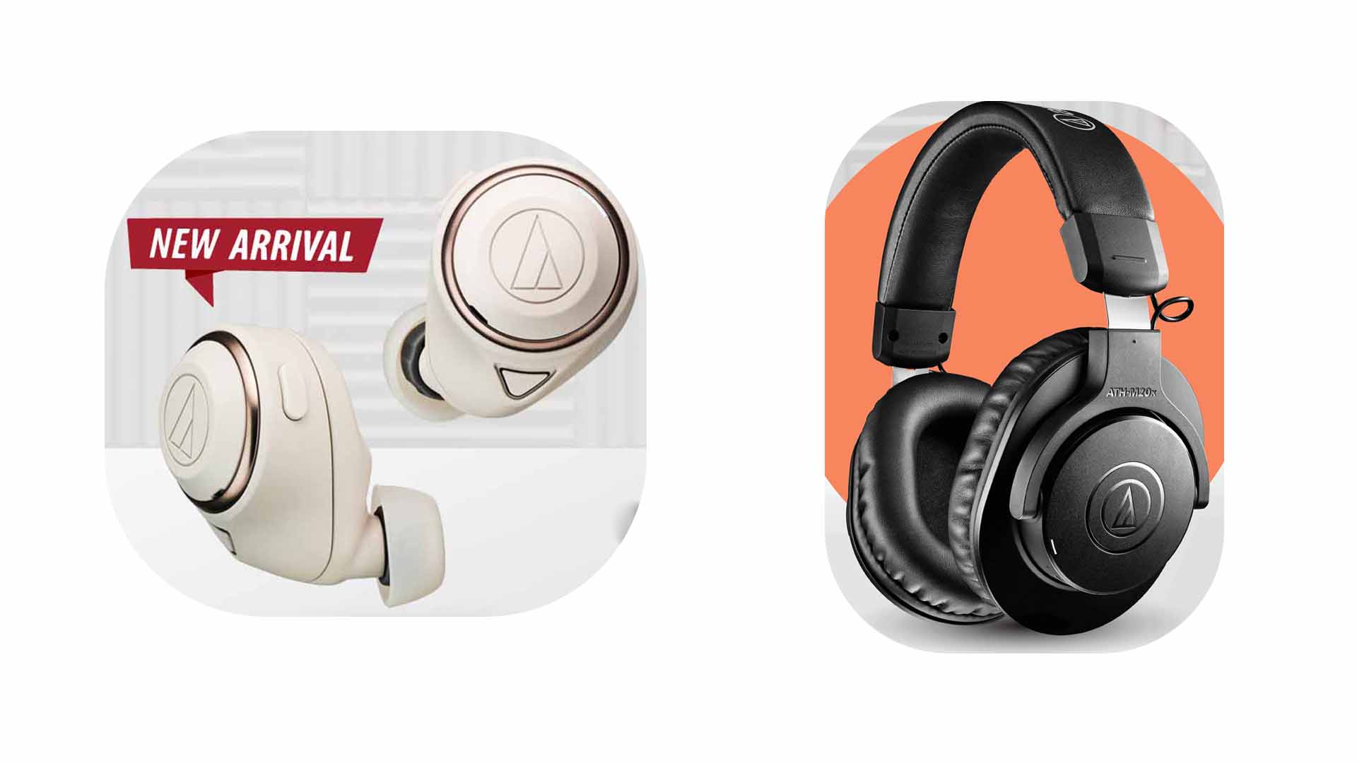 อาร์ทีบีฯ เปิดตัวหูฟังรุ่น CKS50TW และ M20xBT จากแบรนด์  Audio-Technica