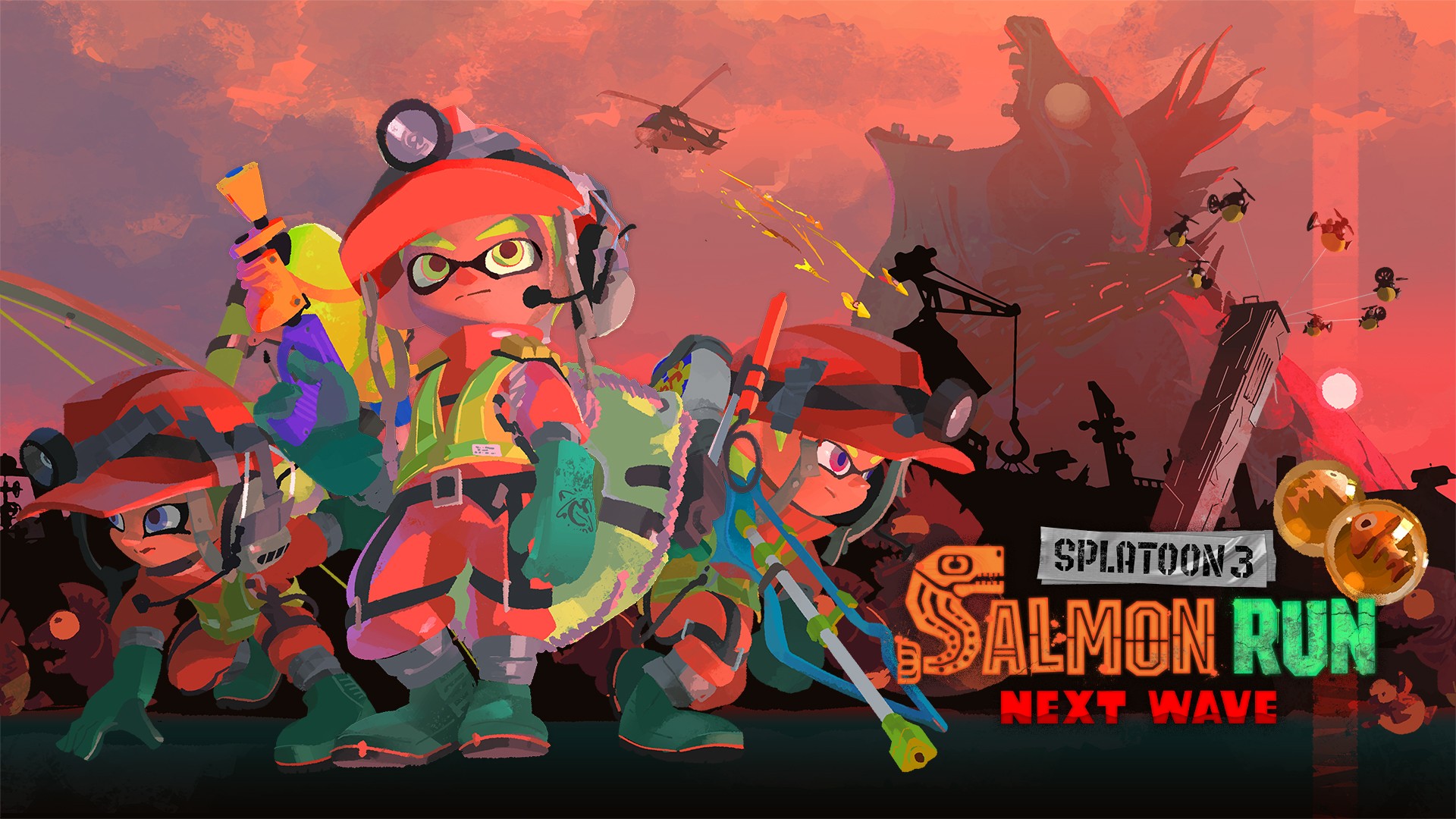 โหมด Salmon Run จะกลับมาอีกครั้งใน Splatoon 3