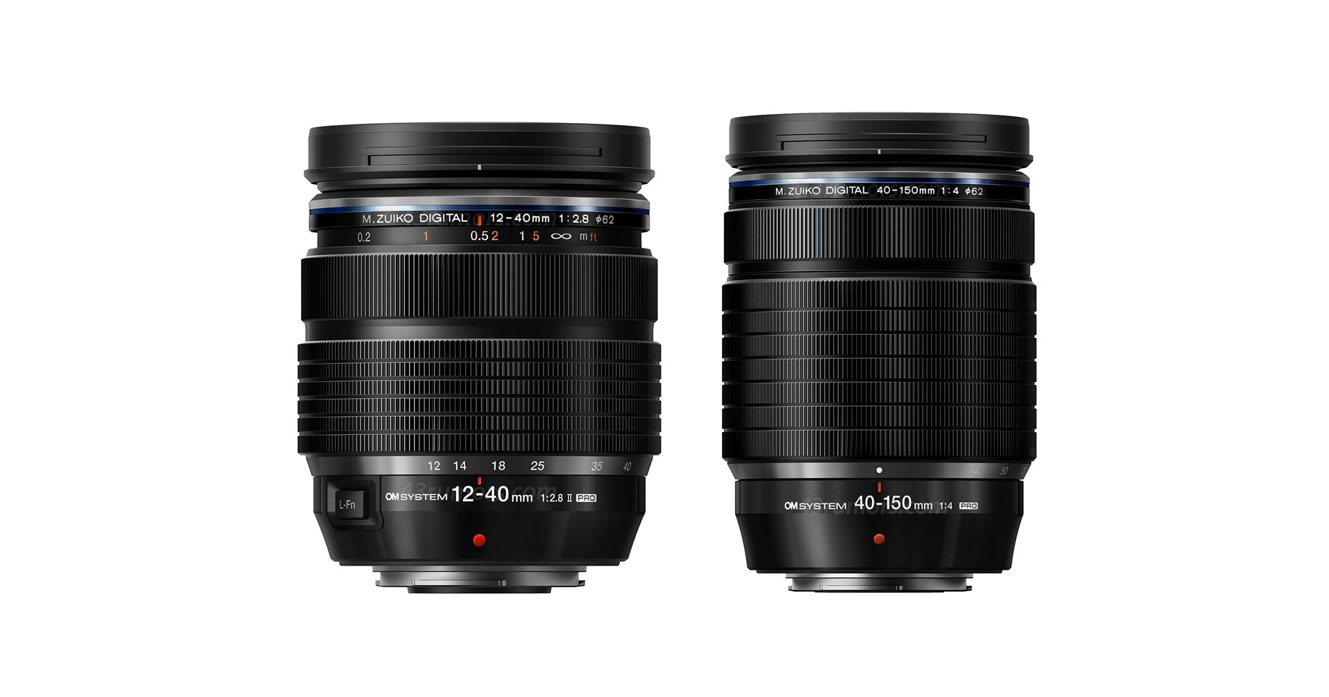 หลุดเลนส์ใหม่ OM System 12-40mm f/2.8 II PRO และ 40-150mm f/4 PRO