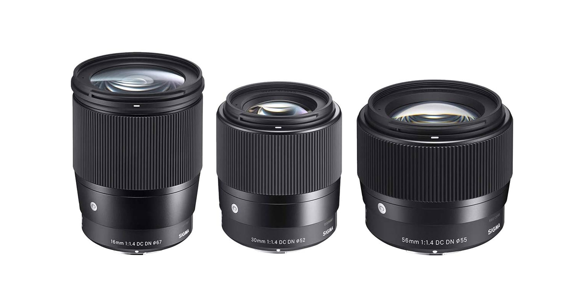 Sigma เตรียมเปิดตัวเลนส์ 16mm, 30mm, 56mm F1.4 Contemporary เมาท์ Fujifilm X