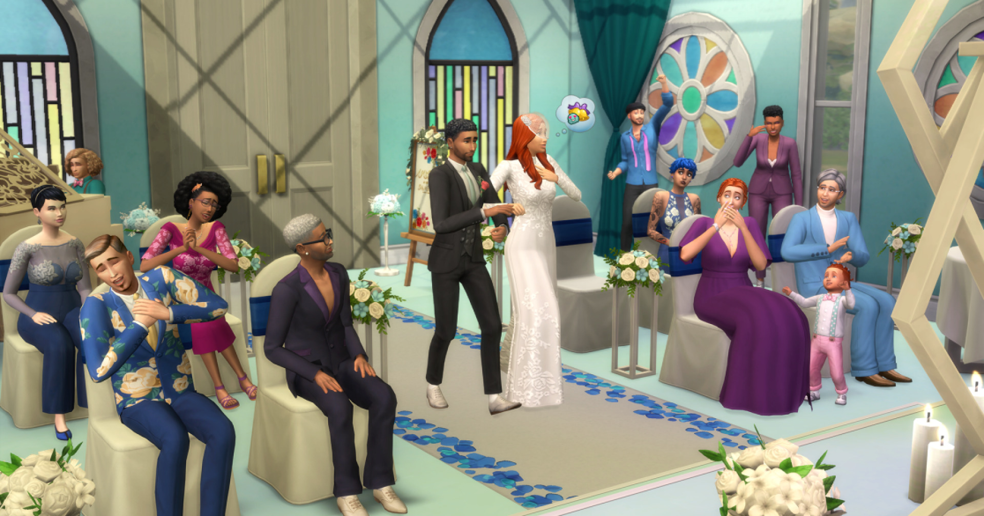 My Wedding Stories เนื้อหาเสริมของ The Sims 4 วางจำหน่ายในรัสเซียได้แล้ว