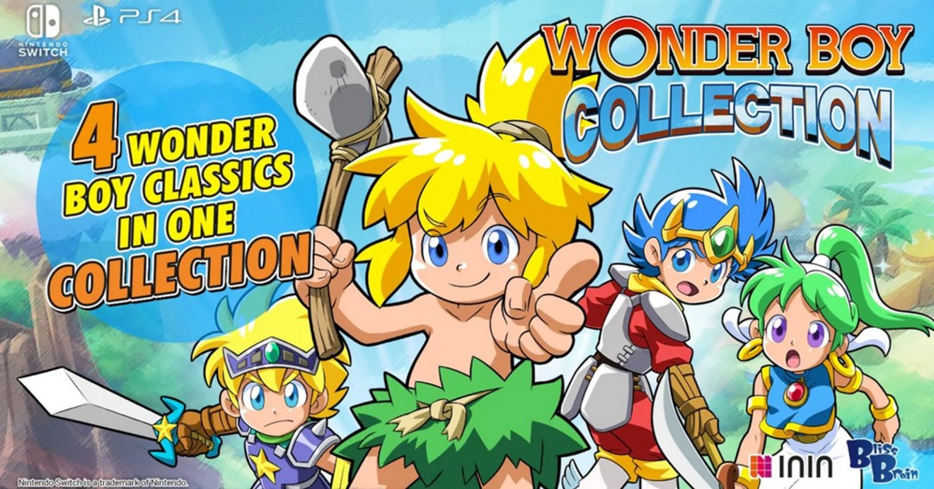 เปิดตัวเกม Wonder Boy Collection บน PS4 และ Switch