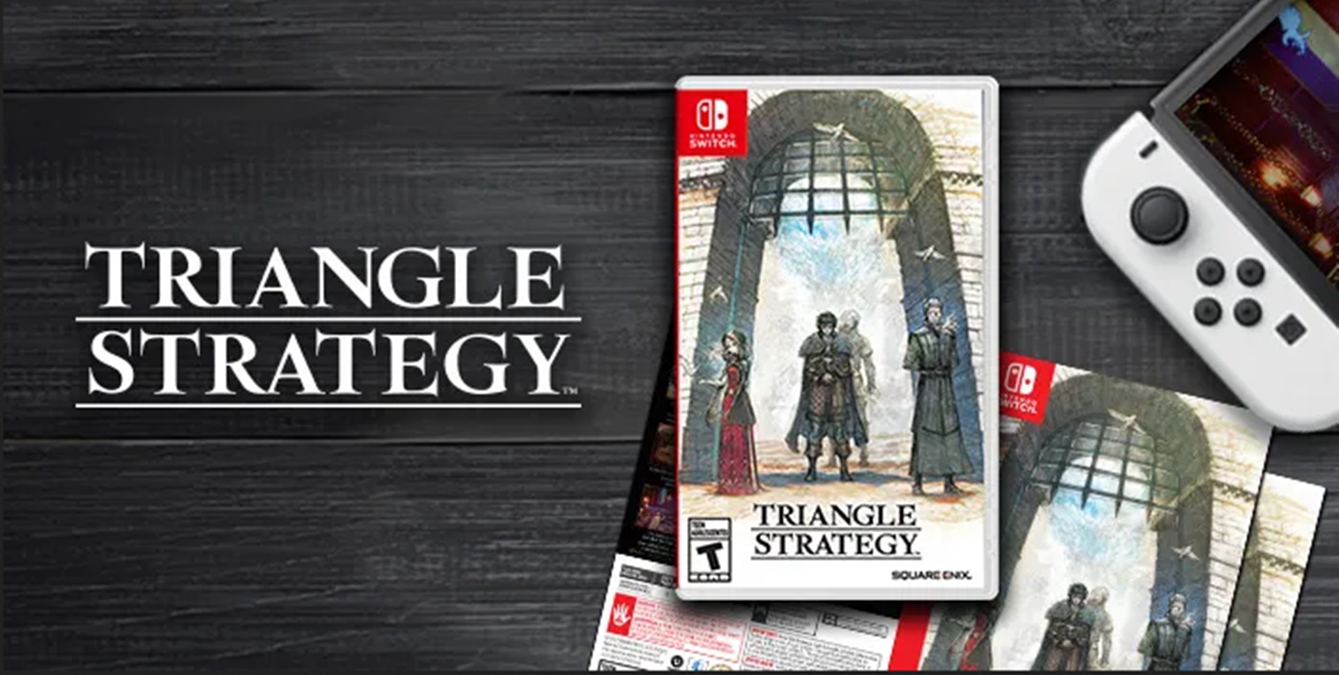 Nintendo เปิดให้แลกหน้าปกเกม Triangle Strategy แบบพิเศษ