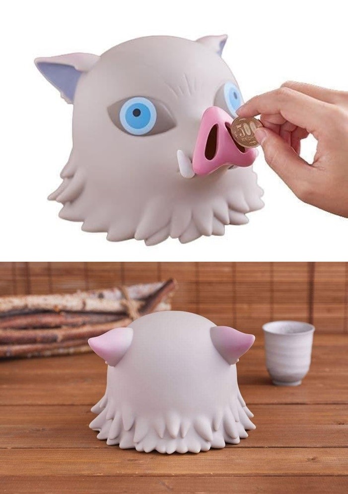 Demon Slayer Kimetsu no Yaiba Inosuke Piggy Bank