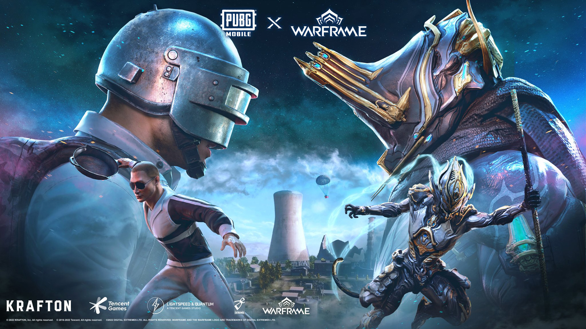 PUBG Mobile จัดอีเวนต์ครอสโอเวอร์กับ Warframe