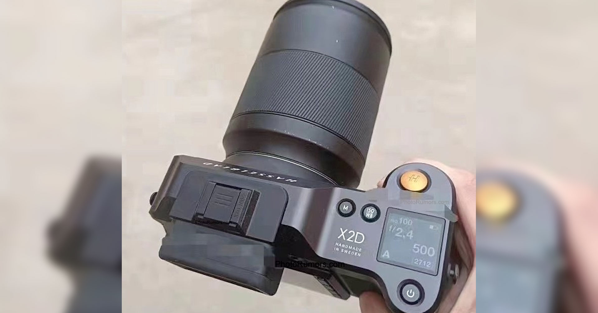 หลุดภาพแรก! Hasselblad X2D กล้อง Medium Format รุ่นใหม่
