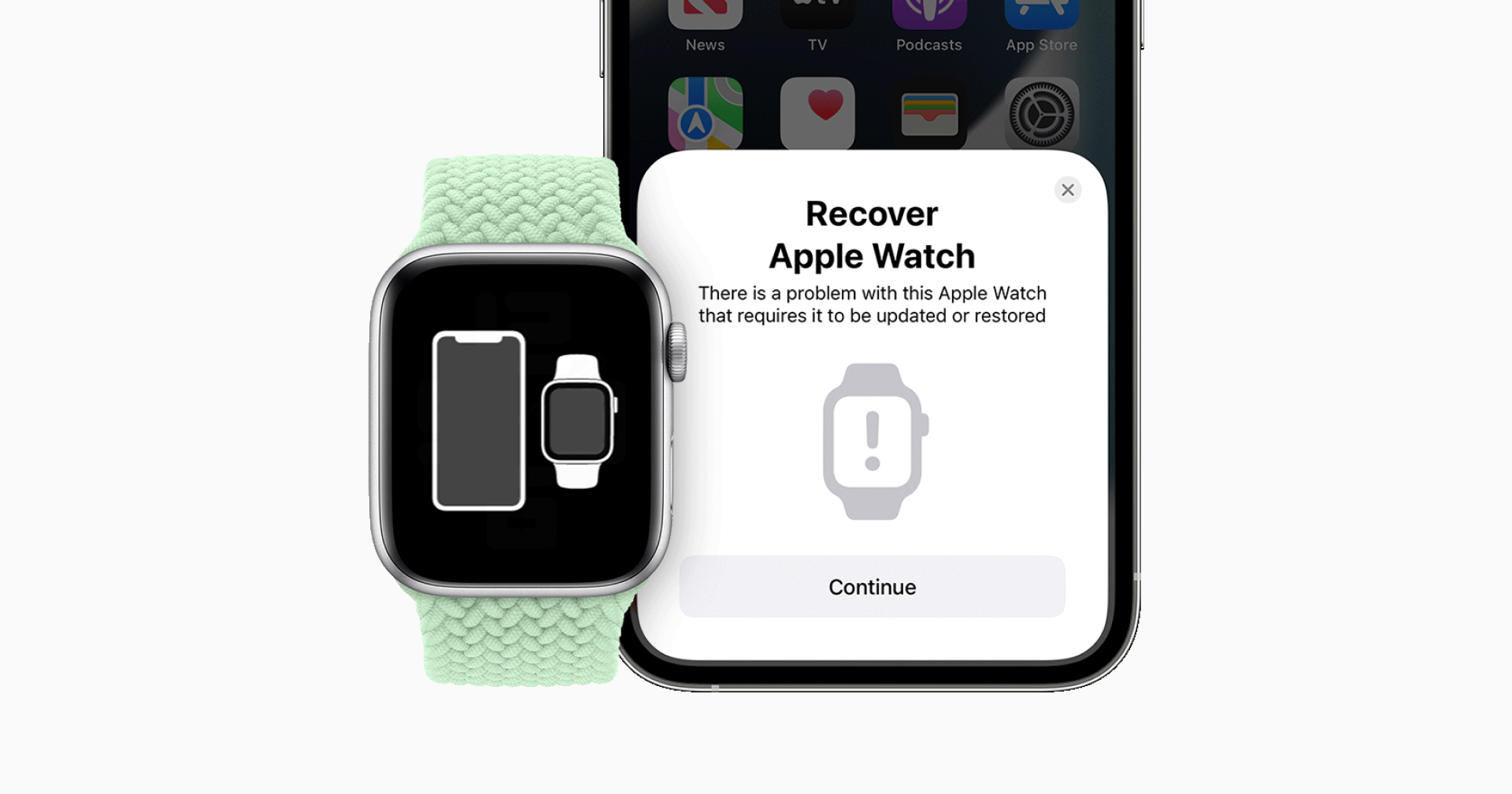Apple Watch เจ๊ง!! รีสโตร์ด้วย iPhone ที่รัน iOS 15.4 ได้แล้ว