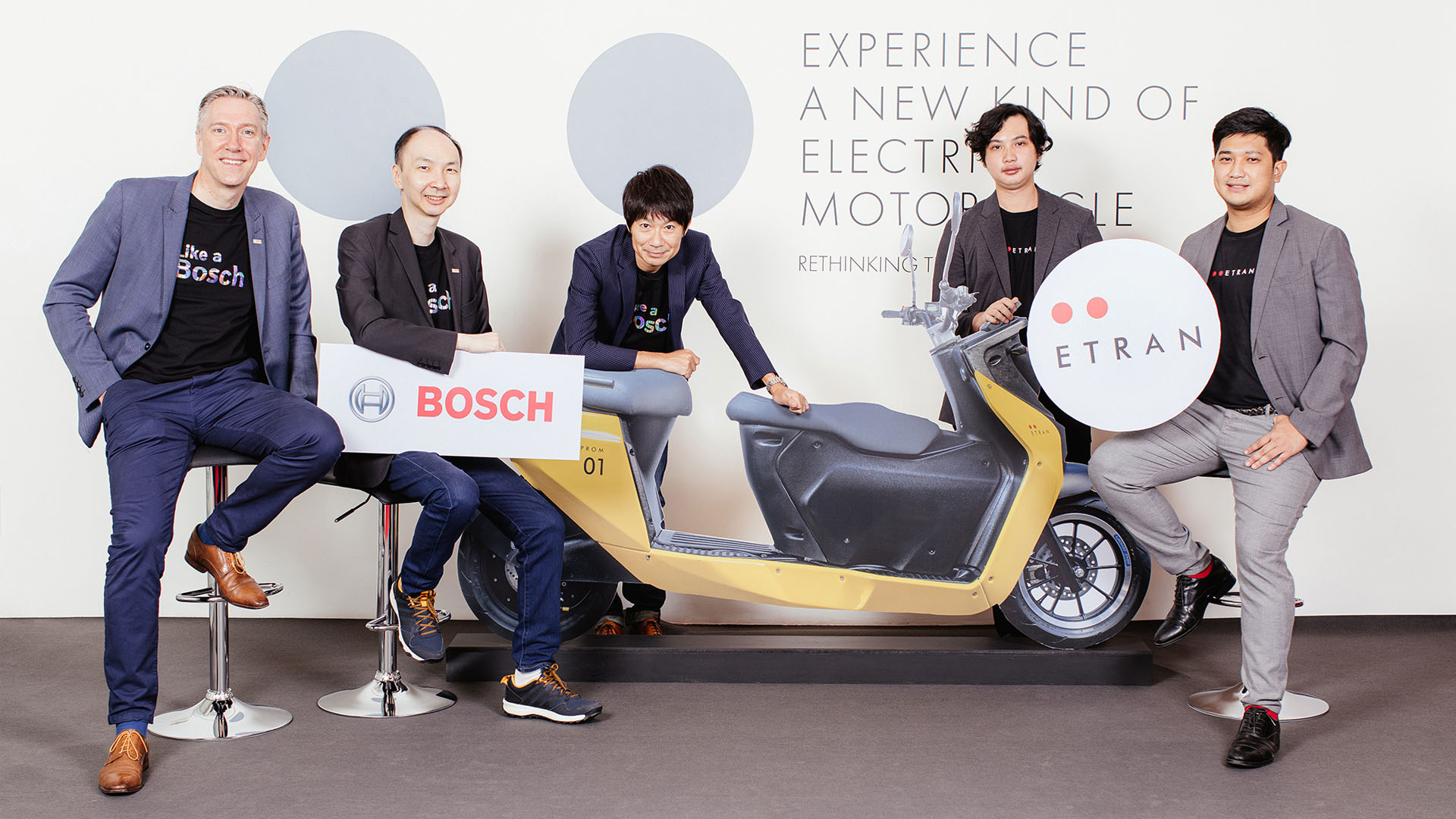 ETRAN ผนึก Bosch นำขุมพลังมอเตอร์อัจฉริยะเทคโนโลยีเยอรมัน พลิกโฉมรถจักรยานยนต์ไฟฟ้าไทยสู่มาตรฐานโลก