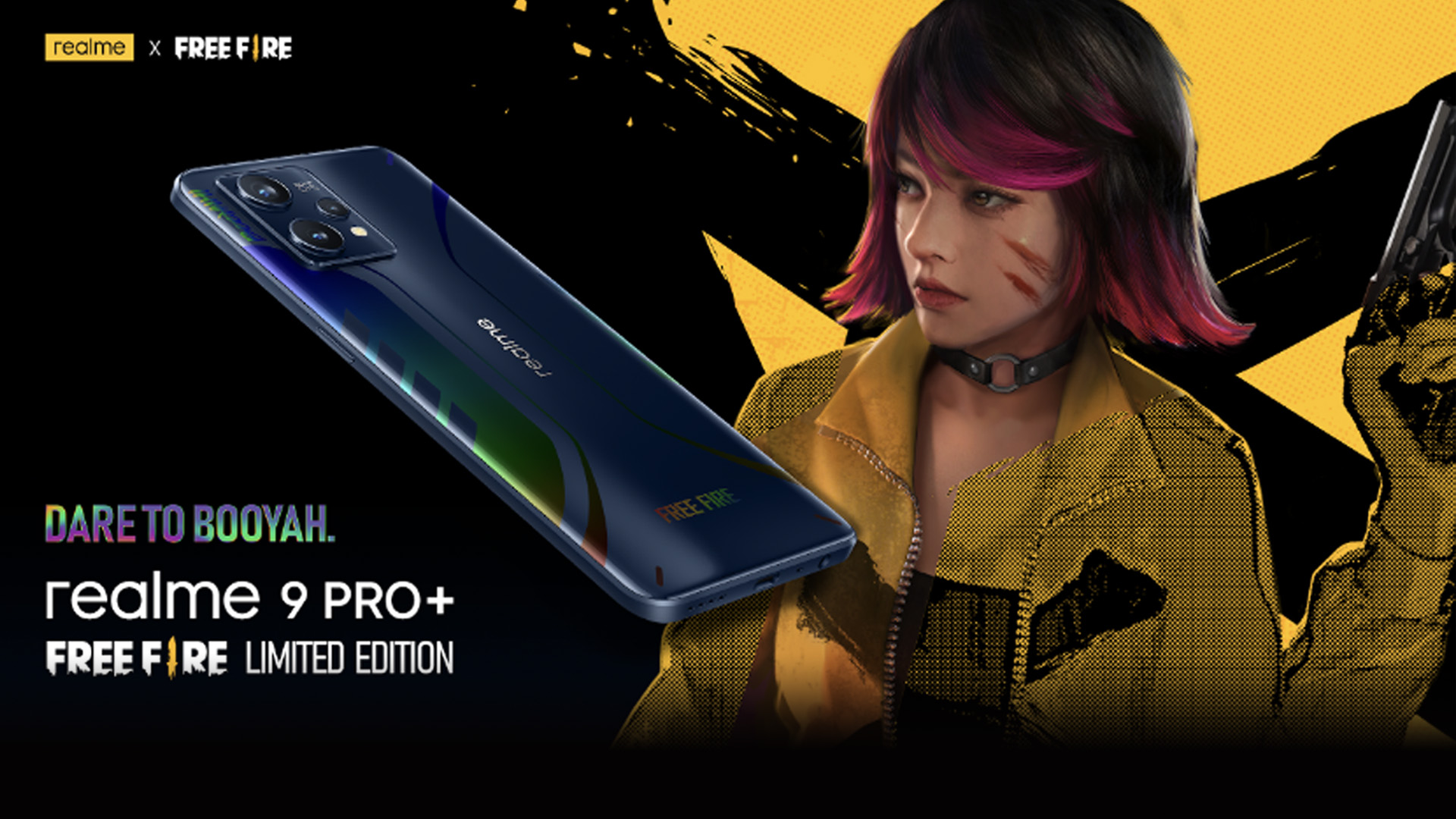 realme 9 Pro+ Free Fire Limited Edition รุ่นแรกของโลก เปิดตัวแล้วครั้งแรกในไทย