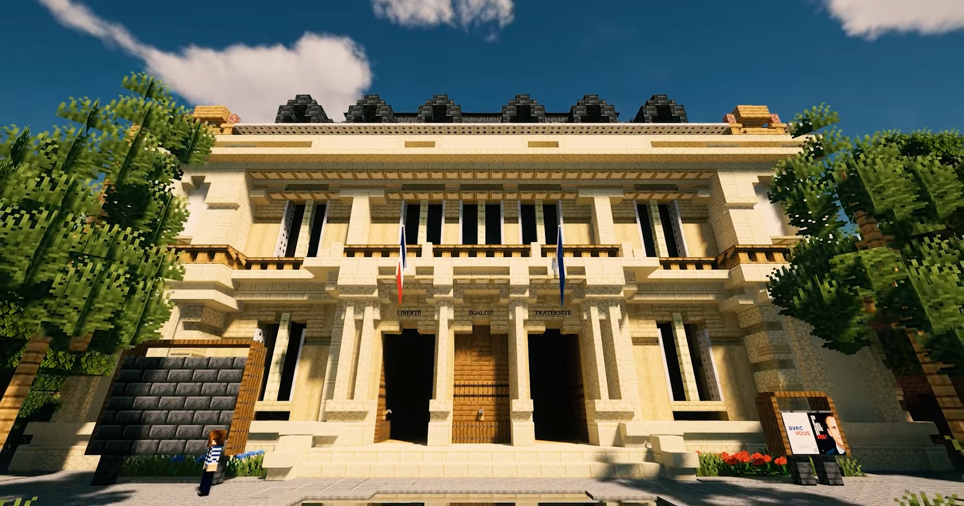ทีมหาเสียง Emmanuel Macron ใช้ Minecraft ในหาเสียงรับเลือกตั้ง ปธน. สมัยหน้า