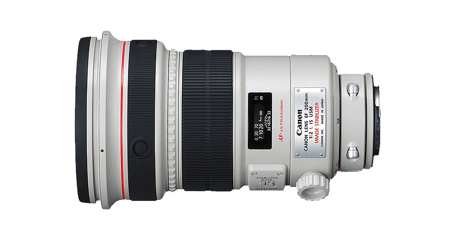 สิทธิบัตรเลนส์ใหม่ Canon RF 200mm F2L IS, RF 300mm F2.8L IS และ RF 500mm F4L IS