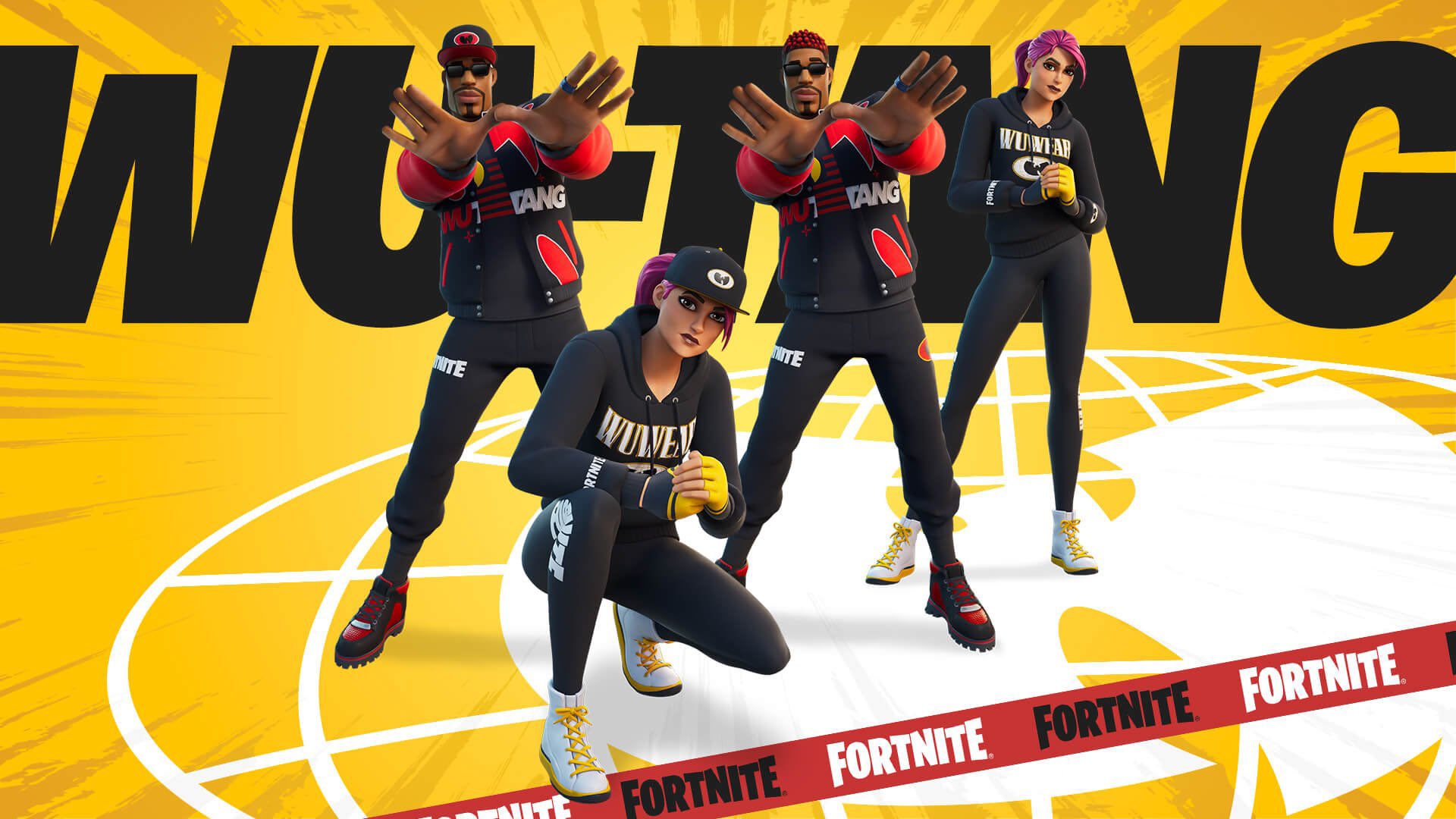 Fortnite เพิ่มชุดของ Wu-Tang Clan