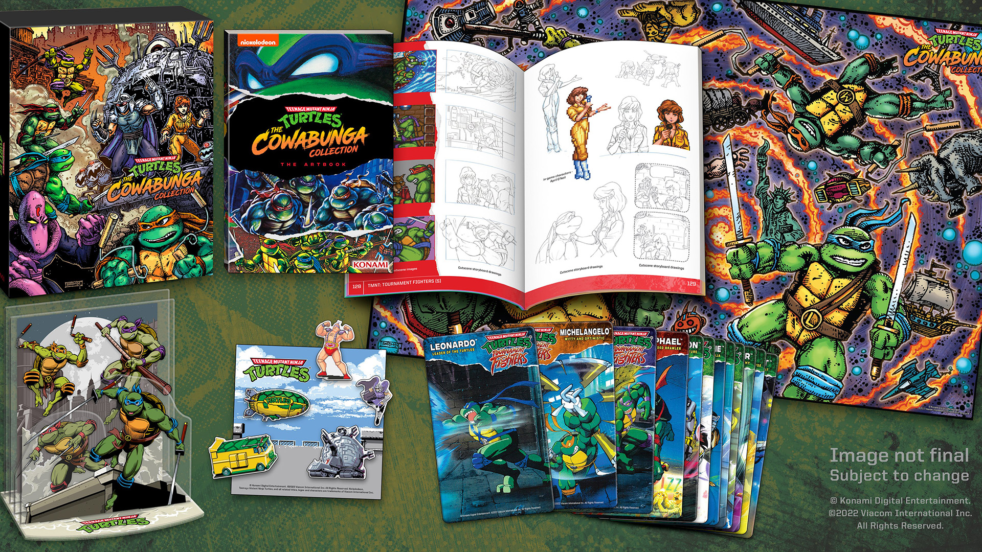 Teenage Mutant Ninja Turtles: The Cowabunga Collection เผยชุด Limited Edition