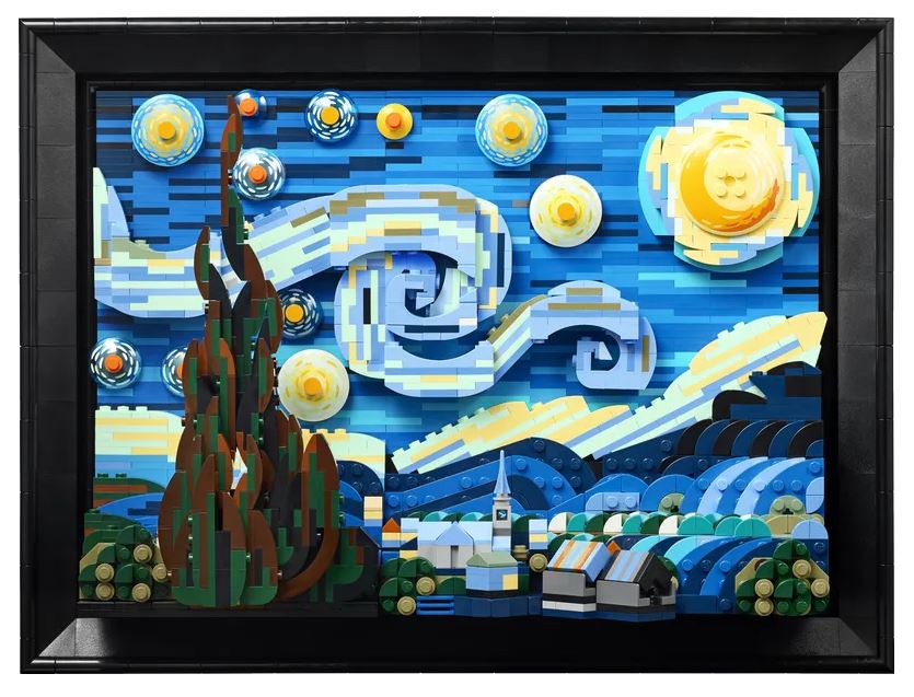เมื่อ ‘The Starry Night’ ภาพวาดชื่อดังกลายเป็น LEGO จากการออกแบบของหนุ่มวัย 25 ปี