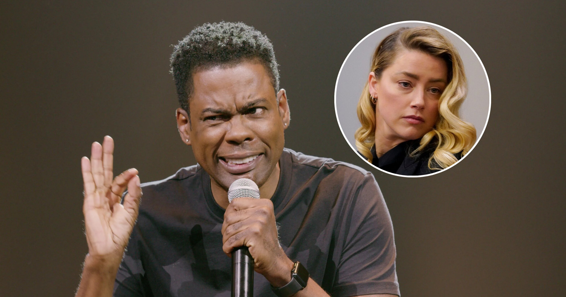 ‘พี่ก็บวกไม่พักเล้ยยย’ Chris Rock บอก ผมเชื่อผู้หญิงทุกคนยกเว้น Amber Heard