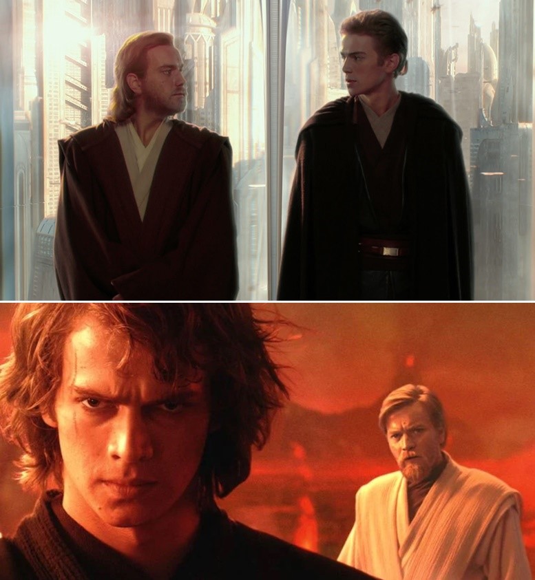 Star Wars Episode II  Attack of the Clones
Star Wars Episode III Revenge of the Sith