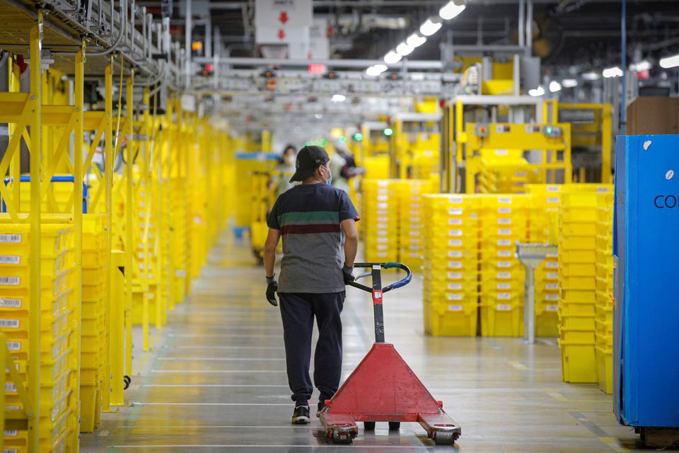 Amazon worker warehouses